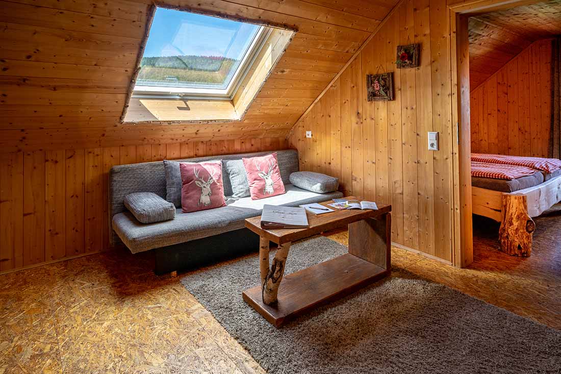 Ferienwohnung Taubenschlag auf dem Farnbauernhof für perfekte Familienferien im Schwarzwald