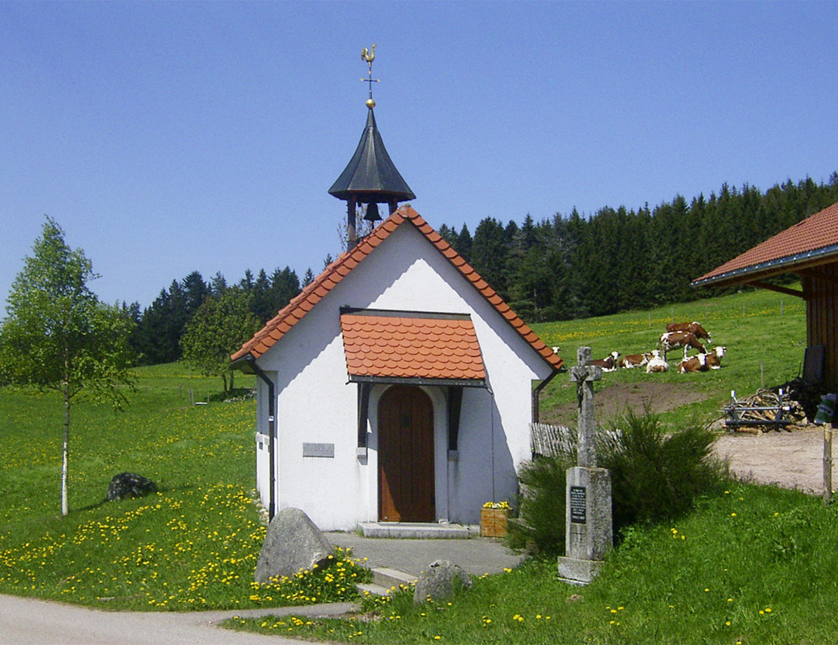 Unsere Kapelle - Familienferien und Kinderparadies auf dem Farnbauernhof in Schönwald im Schwarzwald