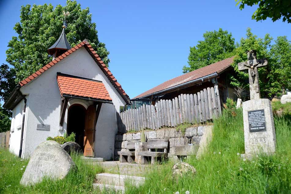 Die kleine Farnkapelle auf unserem umweltbewusst und nachhaltig betriebenen Schwarzwaldbauernhof